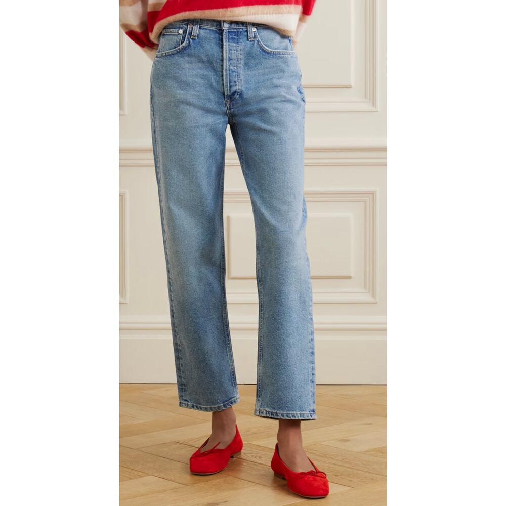 Citizens of Humanity Delfina Straight Leg Jeans 27 High Rise Eslimore